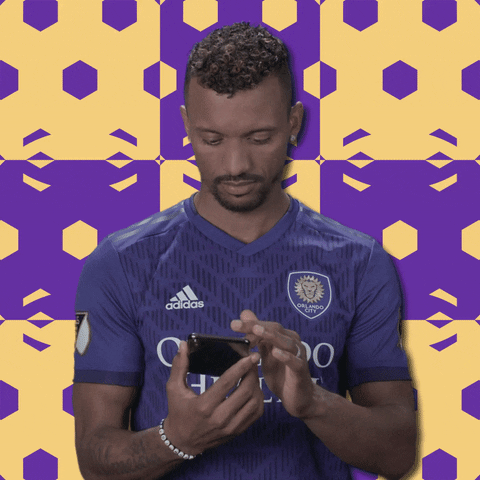 Nani Playing His Phone GIF