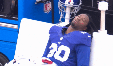 Nap New York Giants GIF