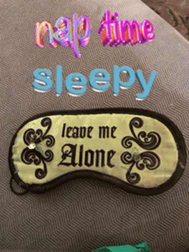 Nap Time Sleepy Leave Me Alone GIF