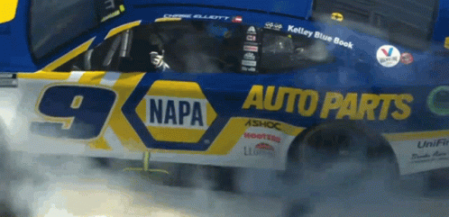 Napa Auto Parts Race Car Driving