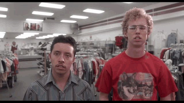 Napoleon Dynamite And Pedro It Looks Awesome GIF