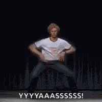 Napoleon Dynamite Dance Yyyyaaassssss GIF