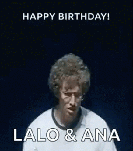 Napoleon Dynamite Dance Happy Birthday Lalo And Ana GIF