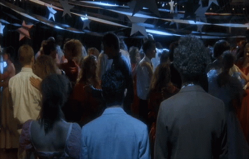 Napoleon Dynamite Dance People Dancing In Prom GIF