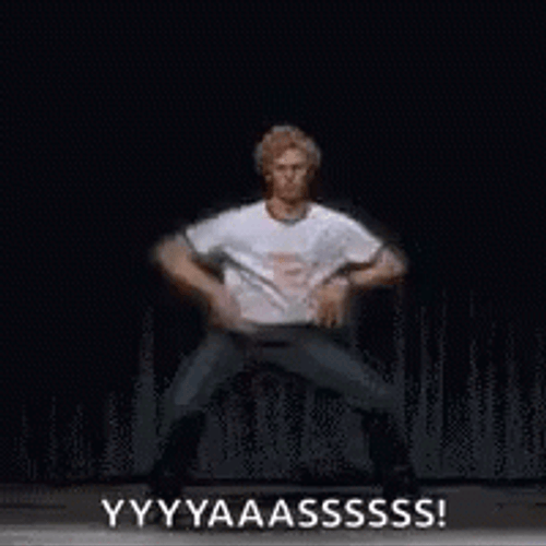 Napoleon Dynamite Dance Yyyyaaassssss GIF
