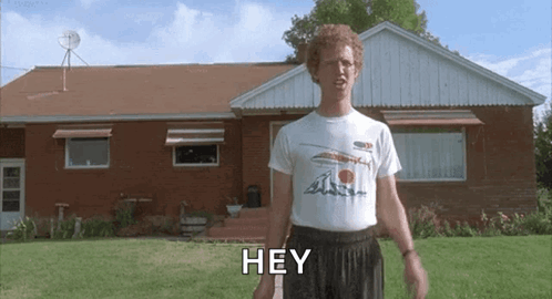 Napoleon Dynamite Hey There GIF