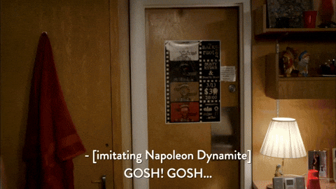 Napoleon Dynamite Lucky Break Parody GIF