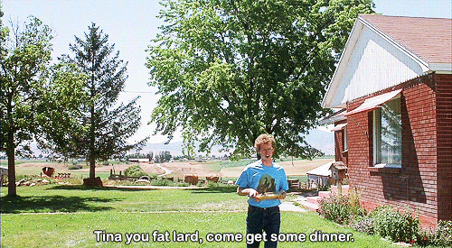 Napoleon Dynamite Lucky Tina Gets Dinner GIF