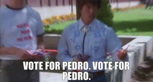 Napoleon Dynamite Vote For Pedro GIF