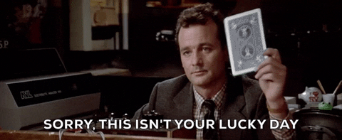 Napoleon Lucky Bill Murray GIF