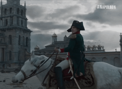 Napoleon Lucky Horse Riding GIF