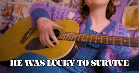 Napoleon Lucky To Survive GIF