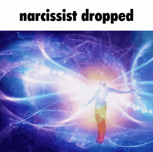 Narcissist Drop Meme GIF