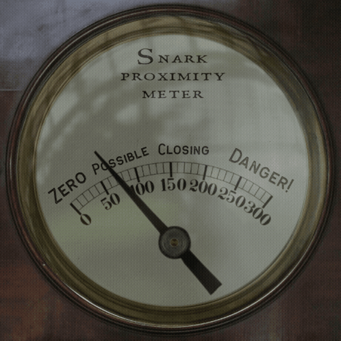 Nark Proximity Meter Zero Danger GIF