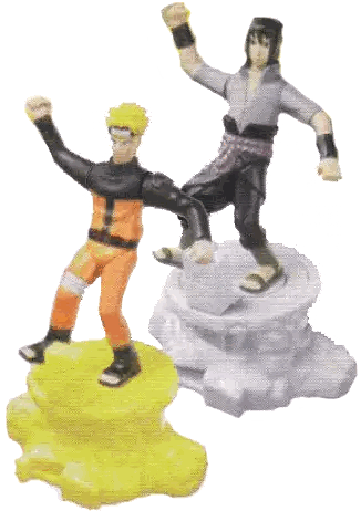 Naruto and Sasuke Figurines