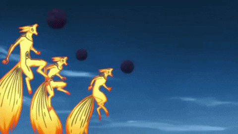 Naruto And Sasuke Kurama GIF