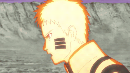 Naruto And Sasuke Nine-tails Unleashed GIF