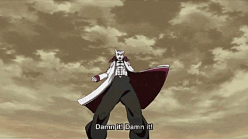 Transformation Fight Naruto Baryon Mode GIF