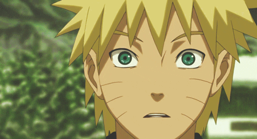 Naruto Blank Stare Bushy Background GIF