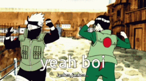 Naruto Celebrate Meme GIF