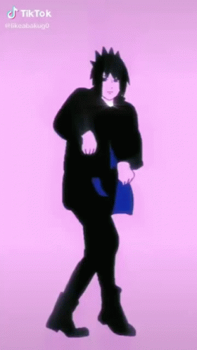 Naruto Dancing Amazing Sasuke Uchiha GIF