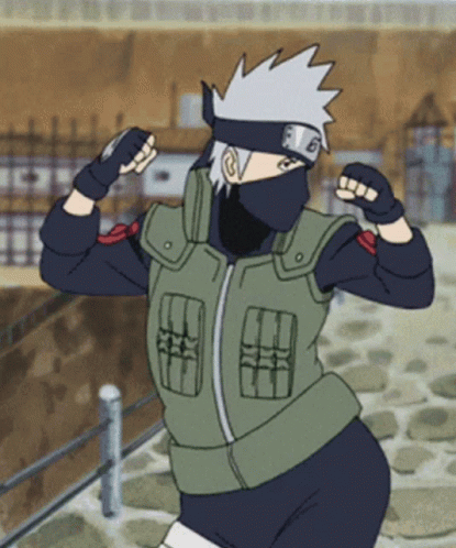 Naruto Dancing Kakashi Gay GIF