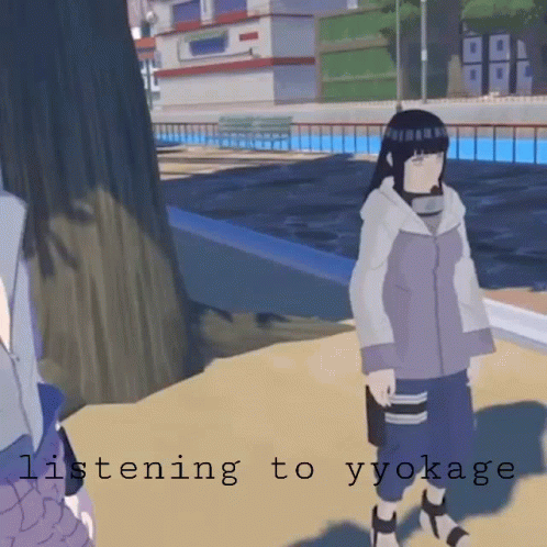 Naruto Dancing Hinata Hyuga GIF