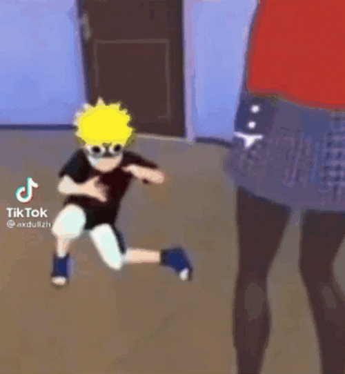 Naruto Dancing Cropped Anime GIF