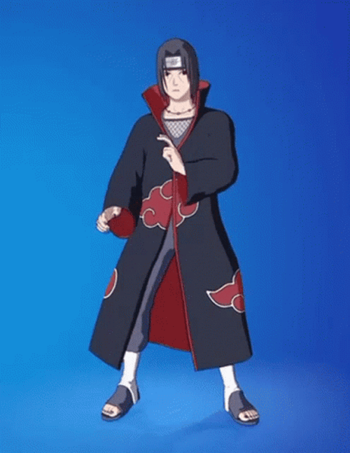 Naruto Dancing Itachi Uchiha GIF