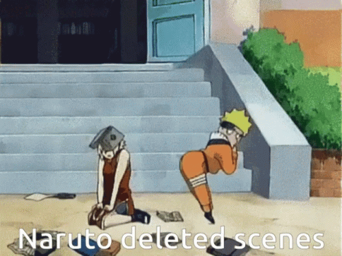 Naruto Deleted Scene Cartoon GIF