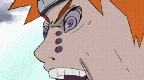 Naruto Fight Enraged Pain GIF