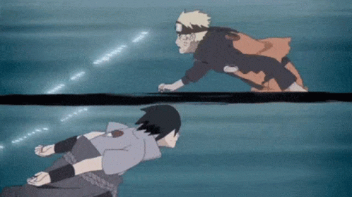 Naruto Fight Sasuke Uchiha GIF