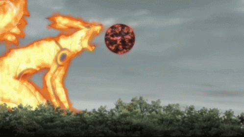 Naruto Karuma Fighting Garuda Of Sasuke GIF