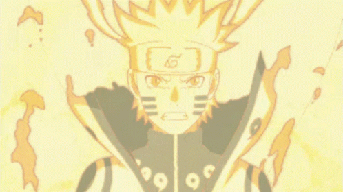 Naruto Uzamaki Fight Mode GIF