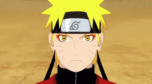 Naruto Fighting Pain Holding Arms GIF
