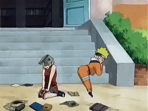 Naruto Funny Butt Wiggle GIF