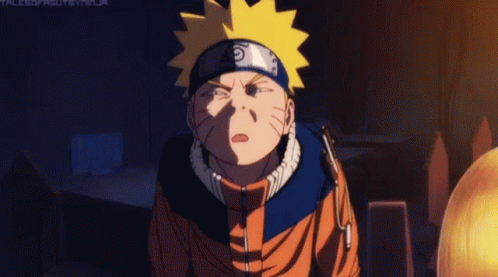 Naruto Funny Closed Eyes GIF