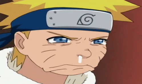 Naruto Funny Dripping Snot GIF