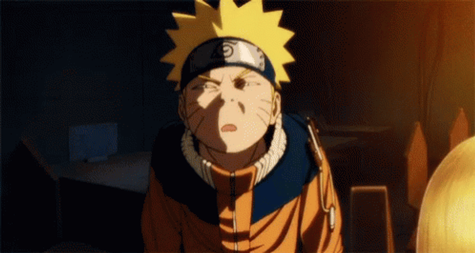 Naruto funny face anime GIF