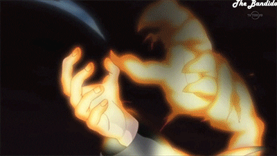 Naruto In Darkness Charging Rasengan GIF