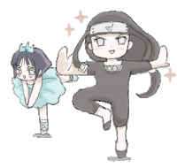 Naruto Neji Hyuga Sticker GIF