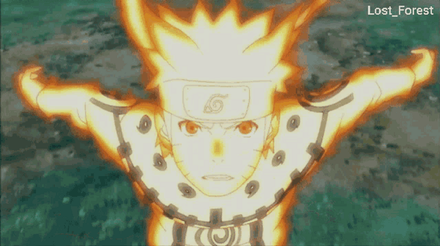 Naruto Rasengan Shippuden Power Fight GIF