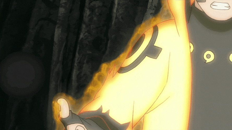 Naruto Rasengan Uzumaki On Fire GIF