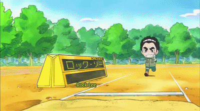 Naruto Ripped Pants Woodland Background GIF