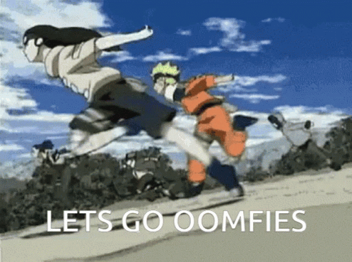 Naruto Running With Ninja Friends GIF