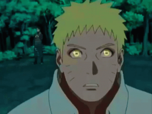 Naruto Sage Mode Awestruck Look GIF