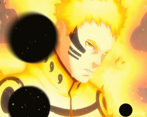 Naruto Sage Mode Black Orbs GIF