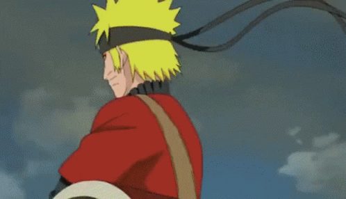 Naruto Sage Mode Three Toads GIF