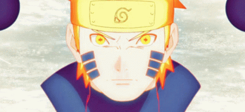 Naruto Sage Mode Unamused Look GIF