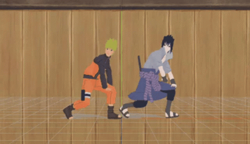 Naruto Sasuke Hip Dance Fan Made GIF
